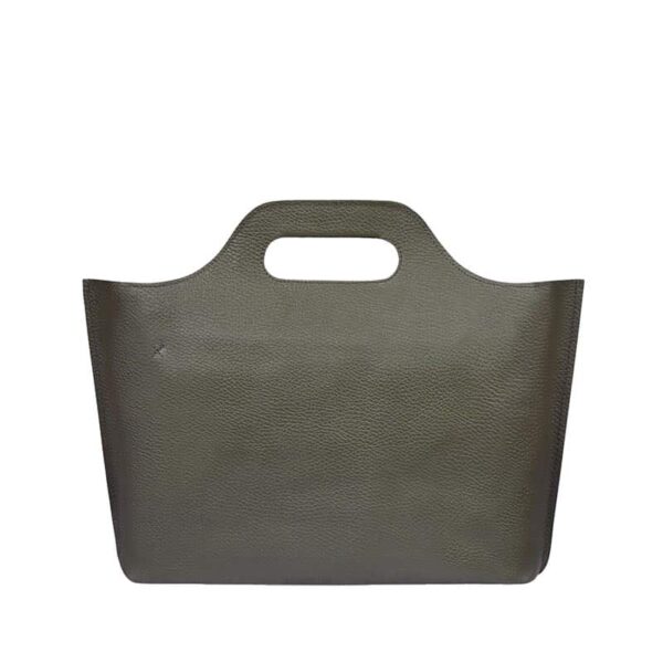 MYOMY My Paper Bag Carry Handbag Rambler Dark Green