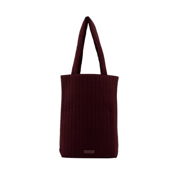 Monk & Anna Totebag Padded Mahogany