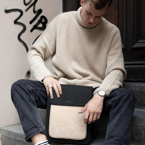 Kapten & Son Tromso Cream Black
