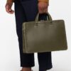 Matt & Nat David Vintage Briefcase Olive