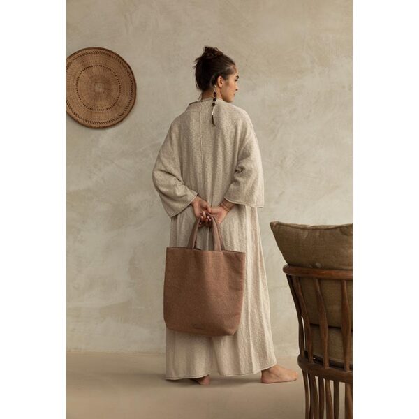 Monk & Anna Baya Shopper Wool Cashew