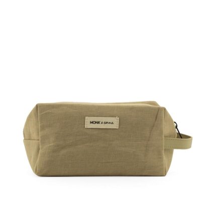 Monk & Anna Toiletry Bag Linnen Pistachio