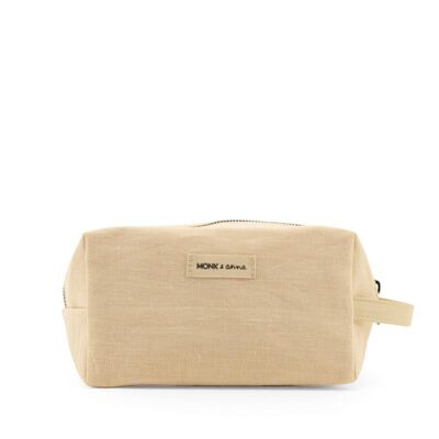 Monk & Anna Toiletry Bag Linnen Milk