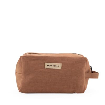 Monk & Anna Toiletry Bag Linnen Nougat