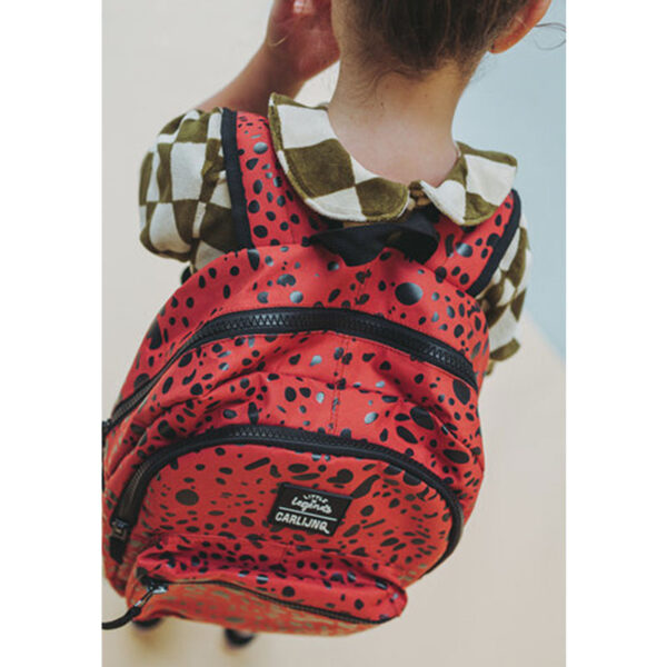 Little Legends Spotted Backpack Red