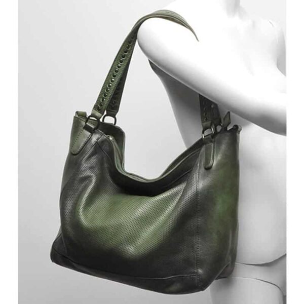 Berba Speranza Shopper/Handbag Bottle Green