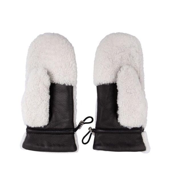 Cowboysbag Gloves Mittens Silton L White/Black