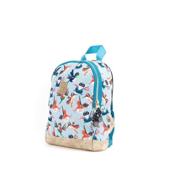 Pick & Pack Birds Backpack XS Dusty Blue