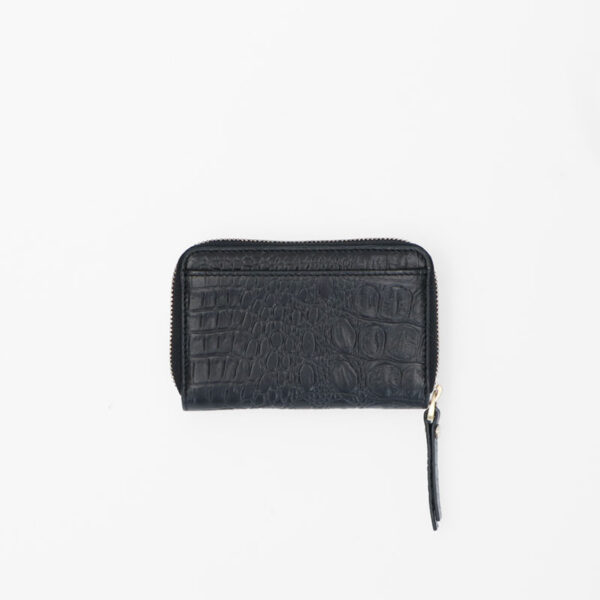 FMME Wallet Small Croco Black