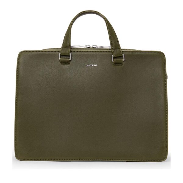 Matt & Nat David Vintage Briefcase Olive