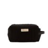 Monk & Anna Toiletry Bag Linnen Black Padded