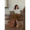 Monk & Anna Baya Shopper Wool Cashew