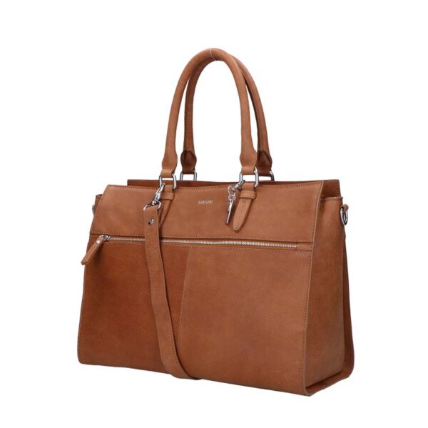 LouLou Essentiels Robuste Laptopbag 13' Cognac