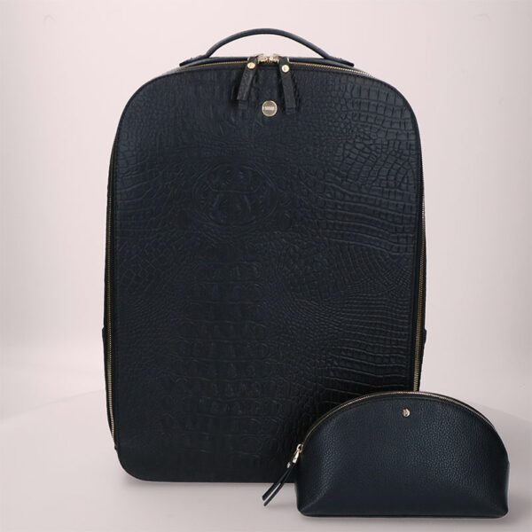 FMME Claire Backpack 13.3' Croco Black