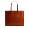 Ted Baker Allicon Croc Detail EW Icon Dark Tan