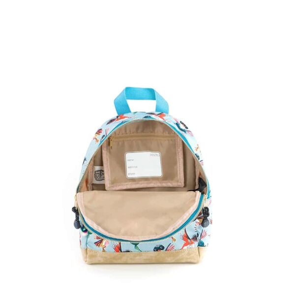 Pick & Pack Birds Backpack XS Dusty Blue