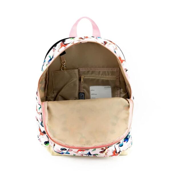 Pick & Pack Birds Backpack M Soft Pink