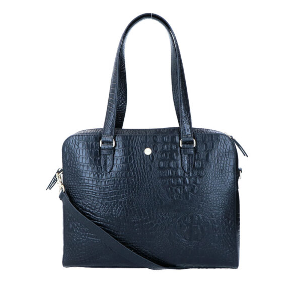 FMME Claudia Businessbag 15.6' Croco Black