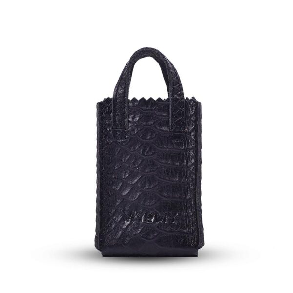 MYOMY CITY Amsterdam Midi Anaconda Black