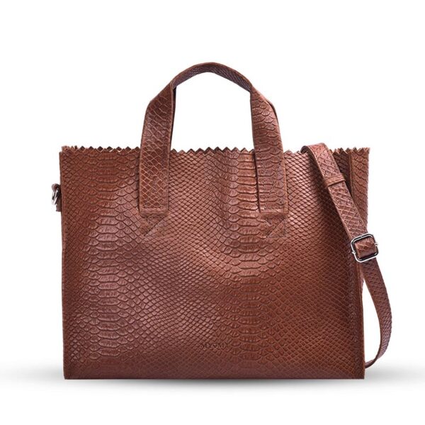 MYOMY CITY Amsterdam Midi Anaconda Black