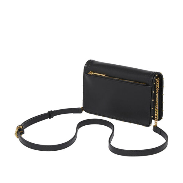 Ted Baker Kahnisa Studded Edge Leather Purse Black
