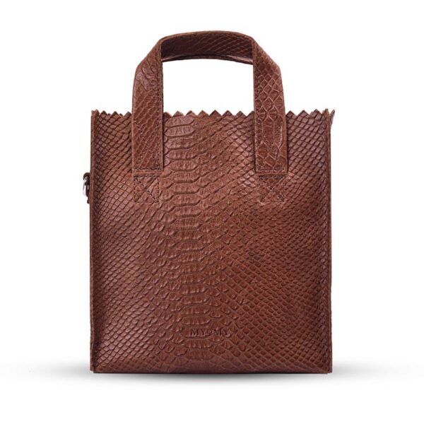 MYOMY CITY Amsterdam Midi Anaconda Black