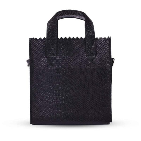 MYOMY CITY Amsterdam Midi Anaconda Black