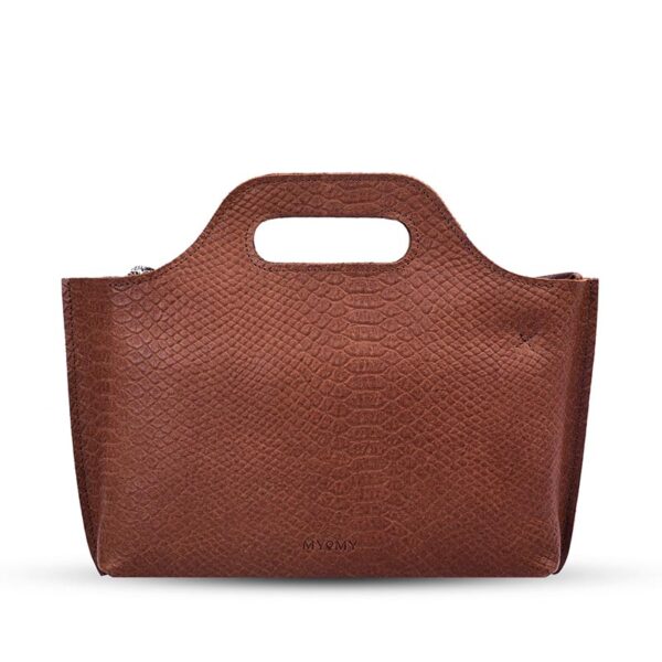 MYOMY CITY Amsterdam Midi Anaconda Black