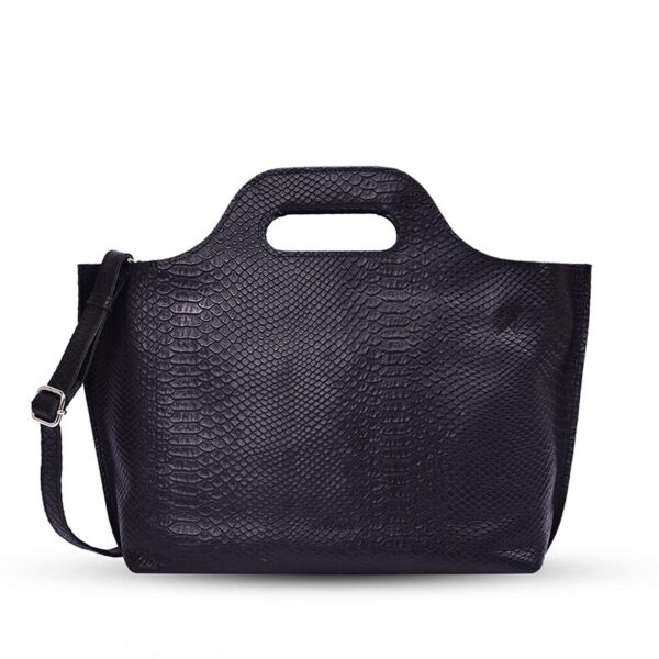 MYOMY CITY Amsterdam Midi Anaconda Black