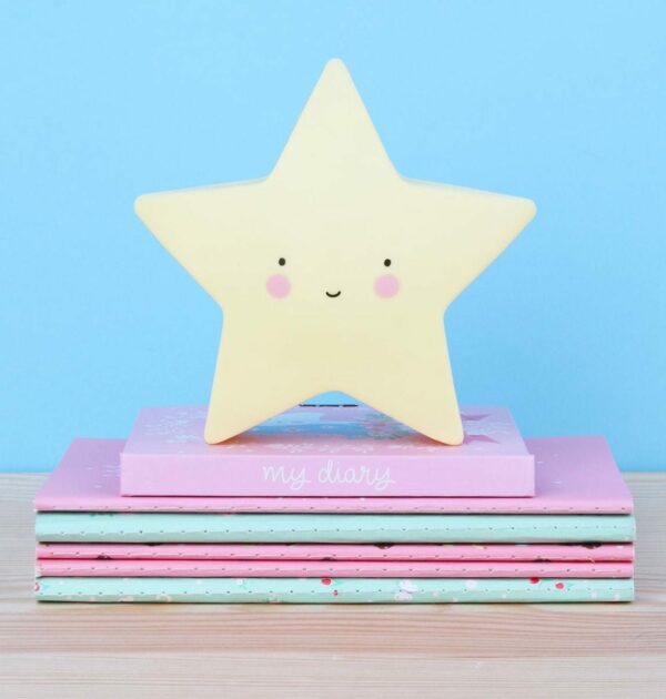 A Little Lovely Company Little Light Star Yellow