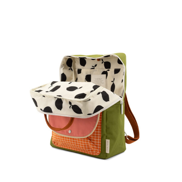 Sticky Lemon backpack large | farmhouse | envelope | sprout green