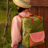 Sticky Lemon backpack large | farmhouse | envelope | sprout green