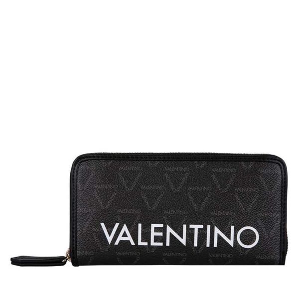Valentino Liuto Zip Around Wallet Nero/Multicolor