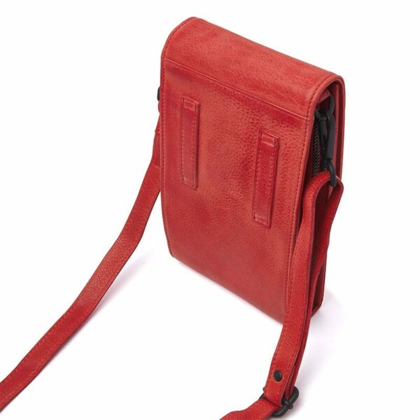 dR Amsterdam Tampa Flap Schoudertas / Portemonnee Red