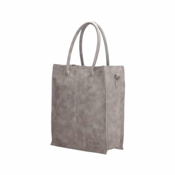 Zebra Rosa Shopper Mid Grey