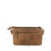 DSTRCT Flora Fountain Clutch Schoudertas Croco Taupe