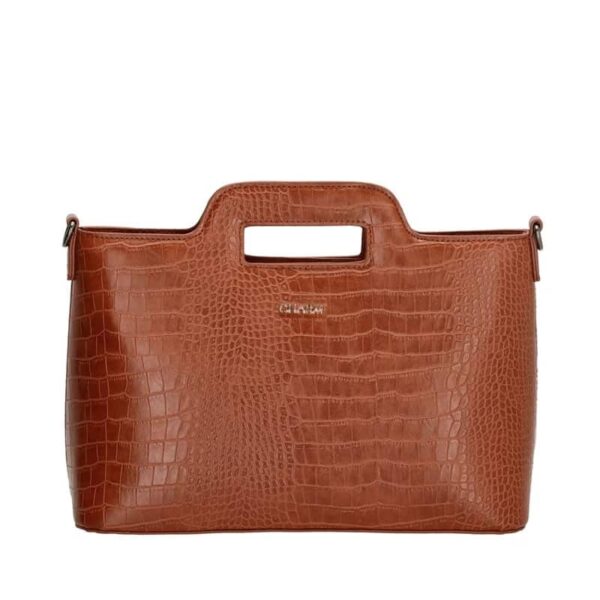 Charm London Midwood Shoulderbag Large Cognac
