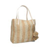 Fred De La Bretoniere Shopper White/Sand