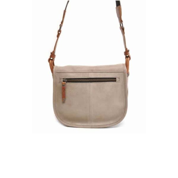 Berba Leather Saddle Bag Barbarossa Cemento