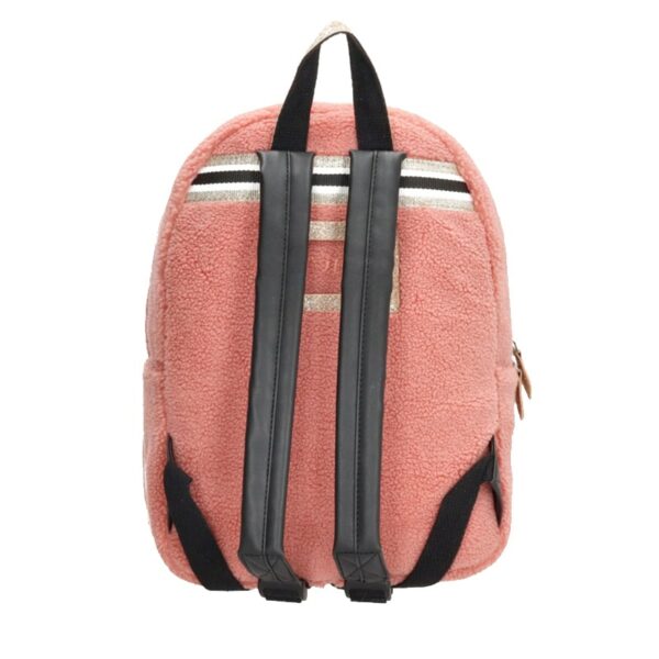 Zebra Metallic Leopard Backpack S Pink
