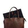 Plevier Beryl leren damestas 15.6 inch donkerbruin