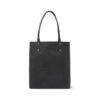 dR Amsterdam Laurel Croco Shopper Black