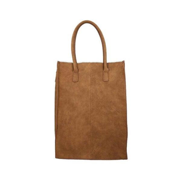 Zebra Trends Shopper Natural Bag Rosa XL Camel