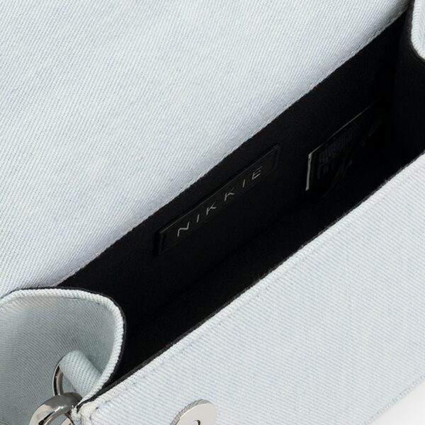 NIKKIE Small Handle Shoulderbag Black Denim