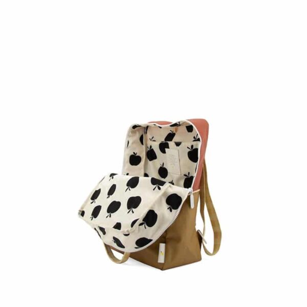 Sticky Lemon Backpack Large | Colourblocking | Blue Berry + Willow Brown + Pear Green