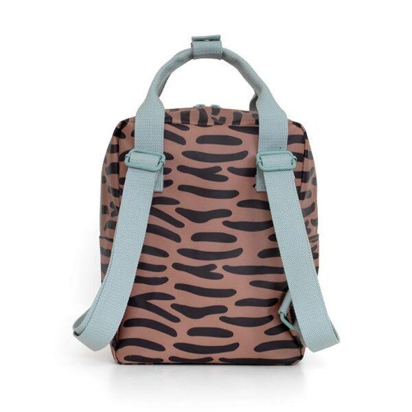 Rilla Go Rilla Studio Ditte Backpack Small Tiger Stripes Brown