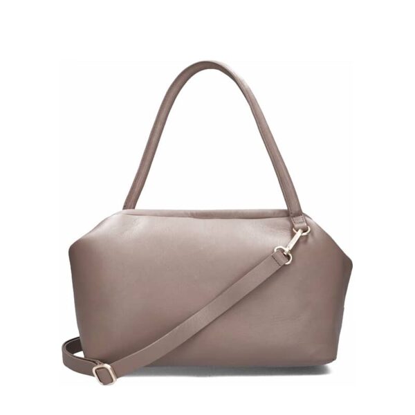 Fred De La Bretoniere Handbag Taupe