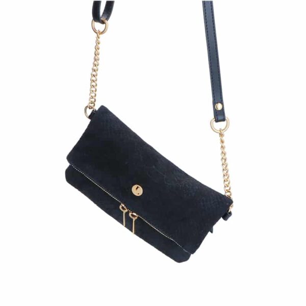 LouLou Essentiels 28CROSSBODY Sugar Snake Black