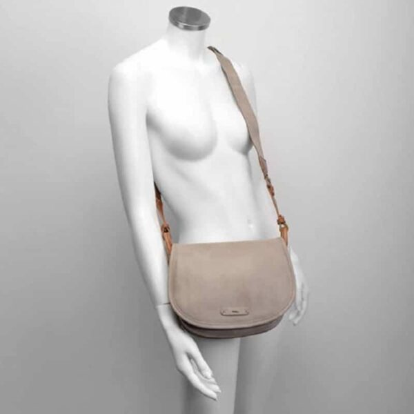 Berba Leather Saddle Bag Barbarossa Cemento