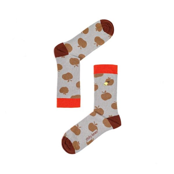 Sticky Lemon Socks | Apples | Pool Green